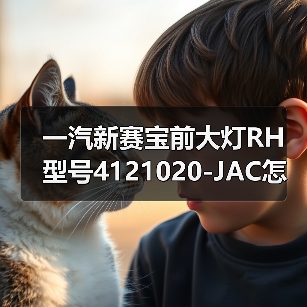 一汽新赛宝前大灯RH型号4121020-JAC怎么选？（图4）