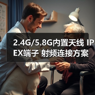 2.4G/5.8G内置天线 IPEX端子 射频连接方案（图3）