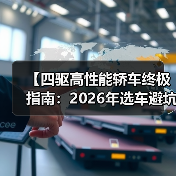 【四驱高性能轿车终极指南:2026年选车避坑攻略】 【四驱高性能轿车终极指南:2026年选车避坑攻略】