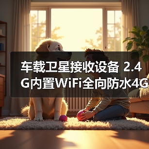 车载卫星接收设备 2.4G内置WiFi全向防水4G天线 数字电视通信解决方案（图4）