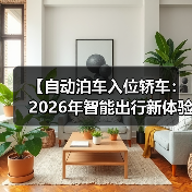 【自动泊车入位轿车：2026年智能出行新体验完全解析】（图1）
