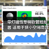 带灯磁性塑柄软管捡拾器 适用于狭小空间高效拾取（图2）