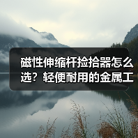磁性伸缩杆捡拾器怎么选？轻便耐用的金属工具拾取神器（图2）