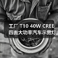 工厂 T10 40W CREE 四面大功率汽车示宽灯 30W 50W LED阅读灯
