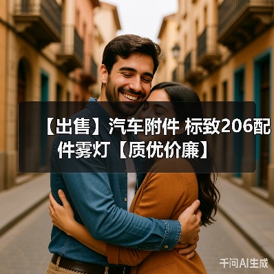 【出售】汽车附件 标致206配件雾灯【质优价廉】（图3）