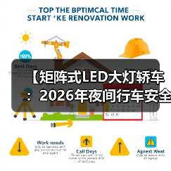 【矩阵式LED大灯轿车:2026年夜间行车安全新标准】(图3) 【矩阵式LED大灯轿车:2026年夜间行车安全新标准】(图3)