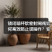 锁闭暗杆软密封闸阀如何高效防止误操作？安全设计与应用解析（图1）