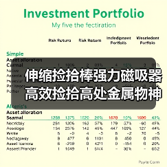 伸缩捡拾棒强力磁吸器 高效捡拾高处金属物神器