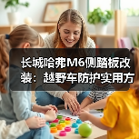 长城哈弗M6侧踏板改装：越野车防护实用方案（图2）