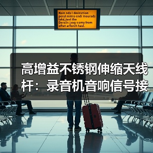 高增益不锈钢伸缩天线杆：录音机音响信号接收优选（图2）