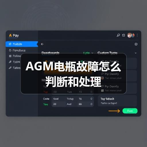 AGM电瓶故障怎么判断和处理