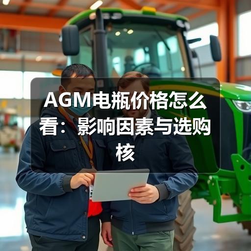 AGM电瓶价格怎么看：影响因素与选购核实方法